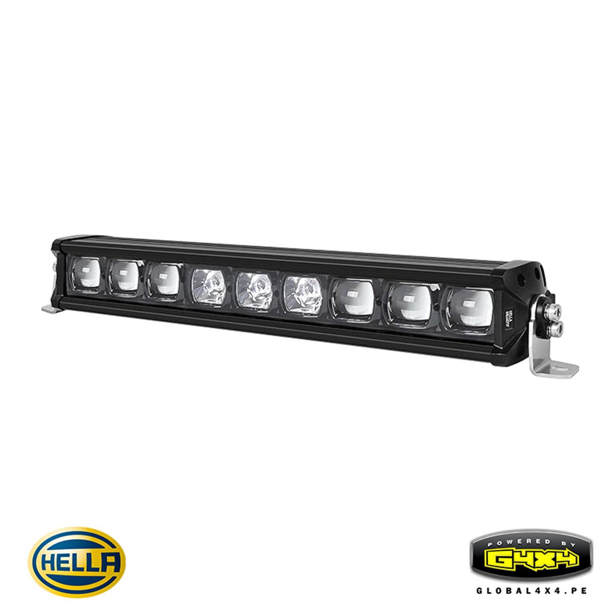HELLA - Barra Led 1 Fila Hella 21′ 66w 3500lm Luz Blanca
