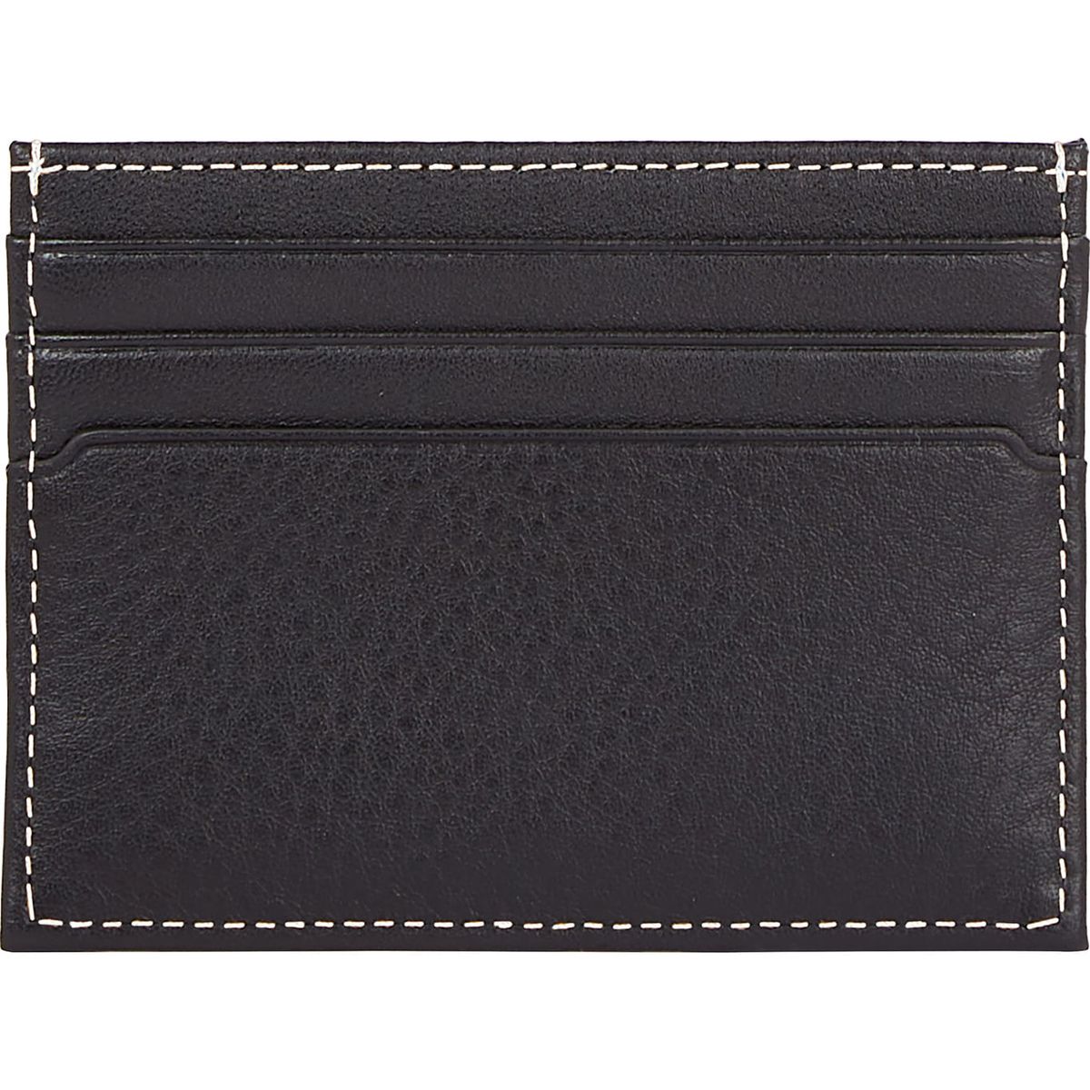 TOMMY HILFIGER - TARJETERO TH CORP LEATHER CC HOLDER