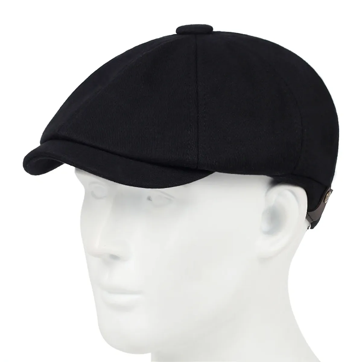 KAST PE - Boina Gorra Hombre Modelo BeckAddup - Negro - Talla M 59 cm
