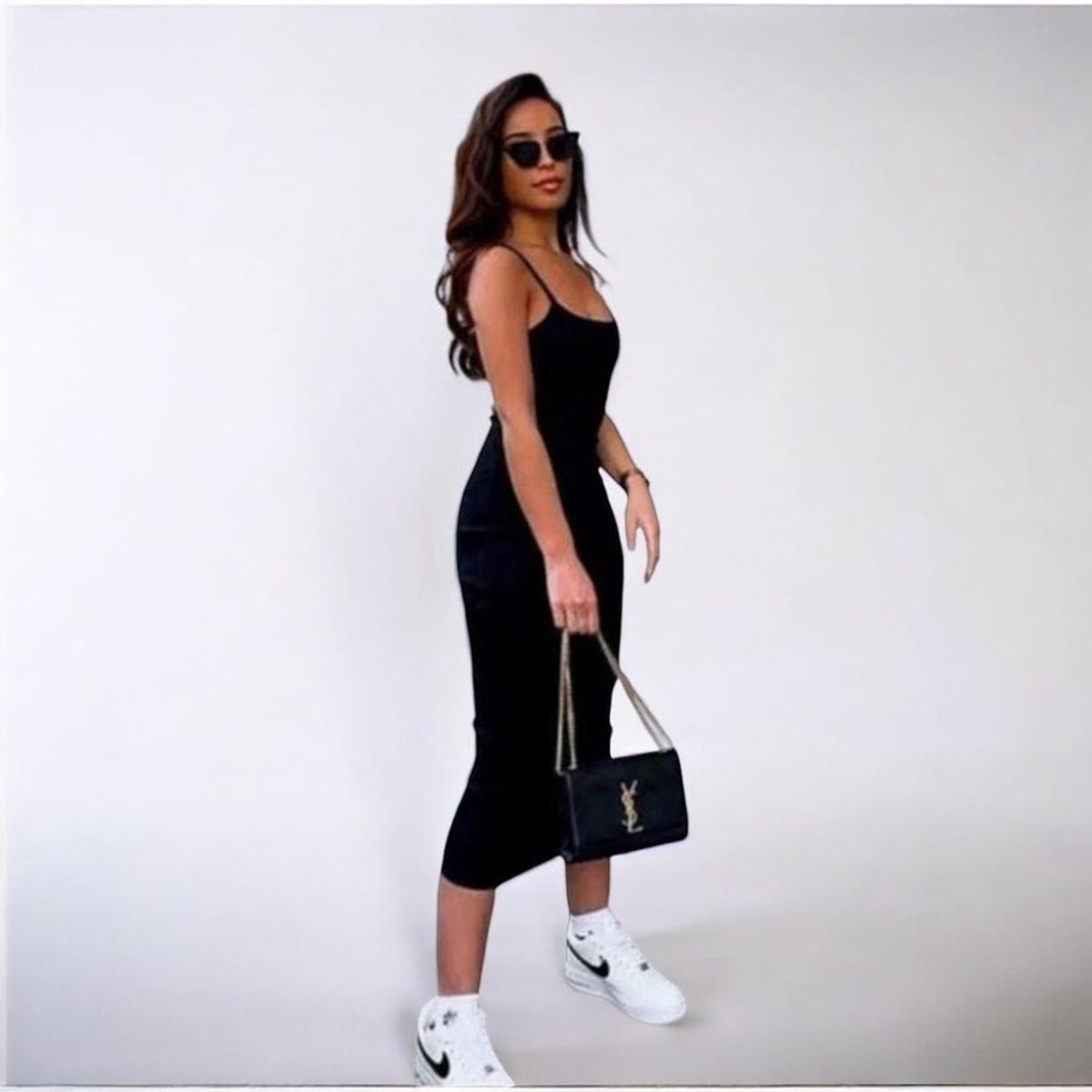 GENERICO - Vestido Rip Casual Relieve Tcl-18 Color Negro