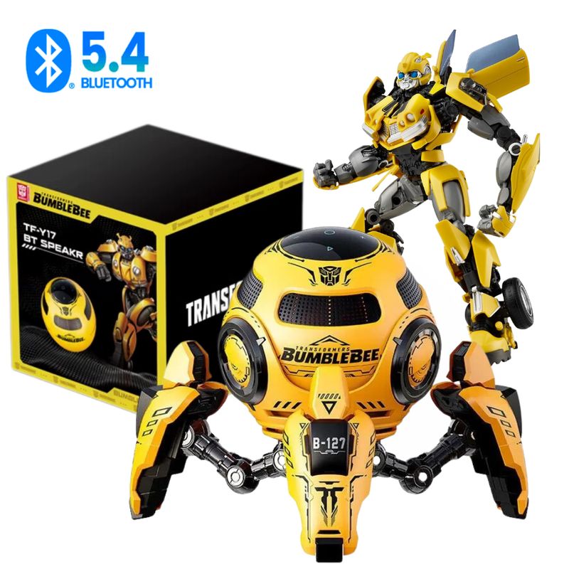 TRANSFORMERS - Altavoz Bluetooth inalámbrico Transformers con soporte TF-Y17