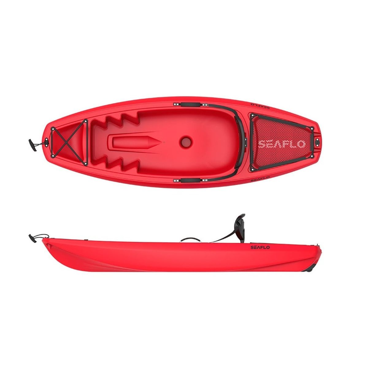SEAFLO - Kayak Niños Sit On Rojo