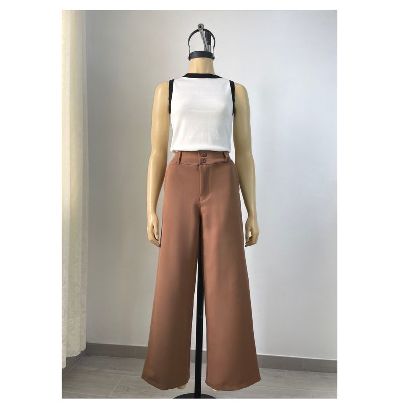 ALLEZ COLLECTION - Pantalon Cayetana para mujer largo de vestir fresco