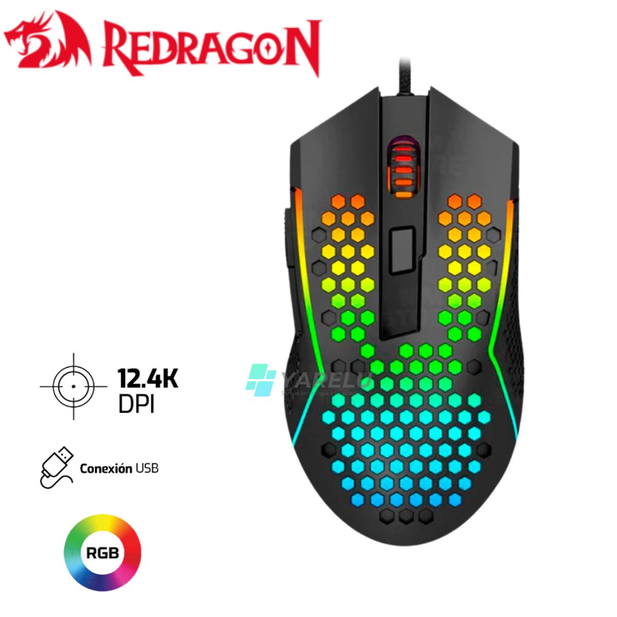 REDRAGON - Mouse Redragon Reaping M987-K BLACK