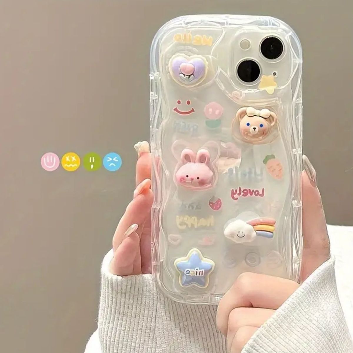 GENERICO - Case Dibujos 3D - iPhone 13