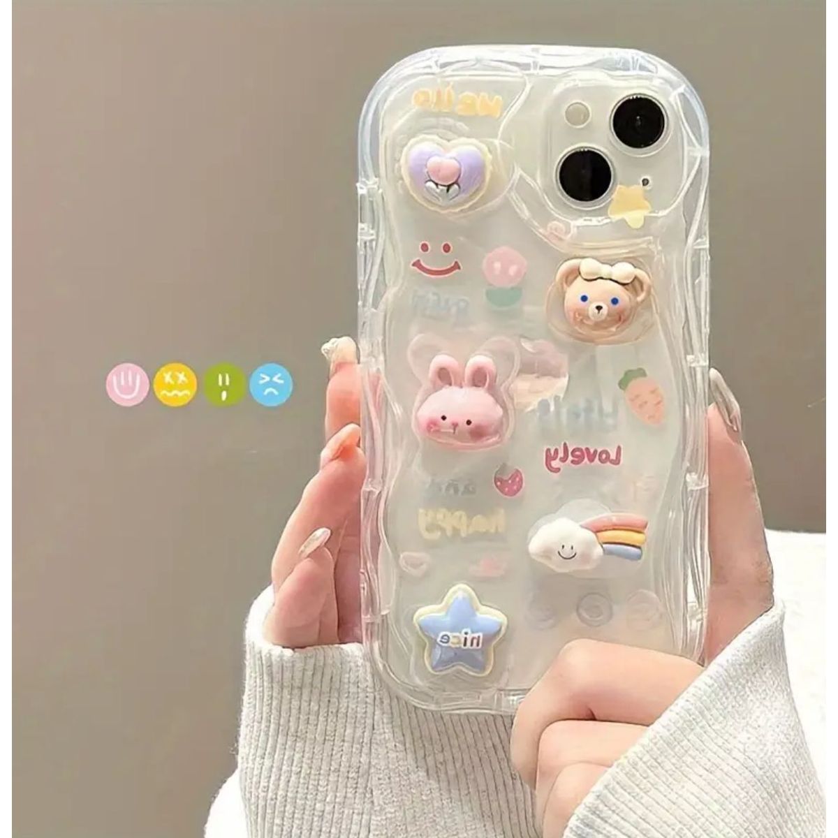 GENERICO - Case Dibujos 3D - iPhone 13