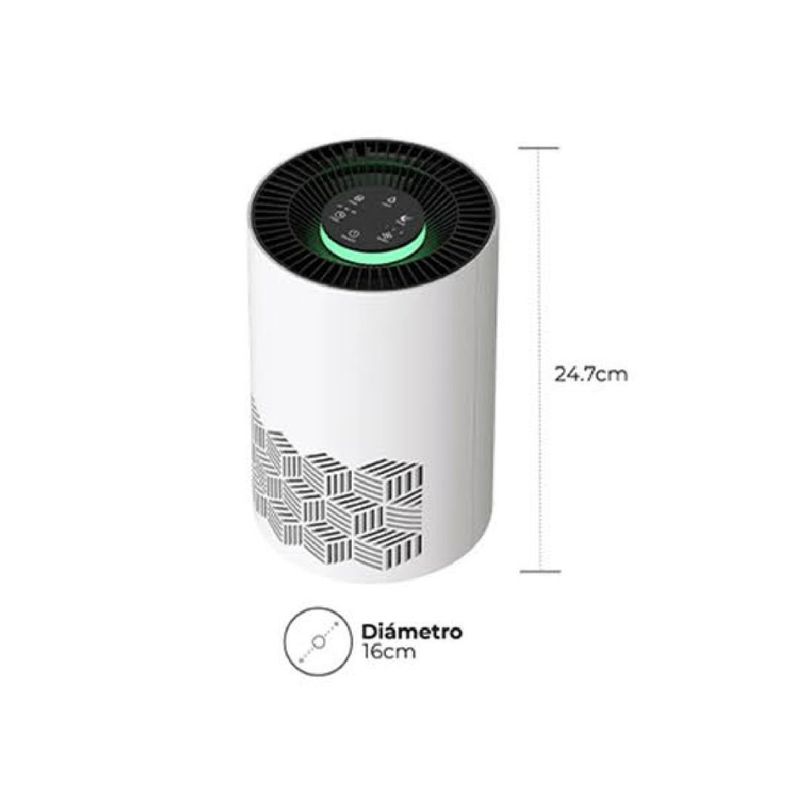 VIVIBOX - Purificador de Aire Portátil Vivibox Filtro HEPA H13