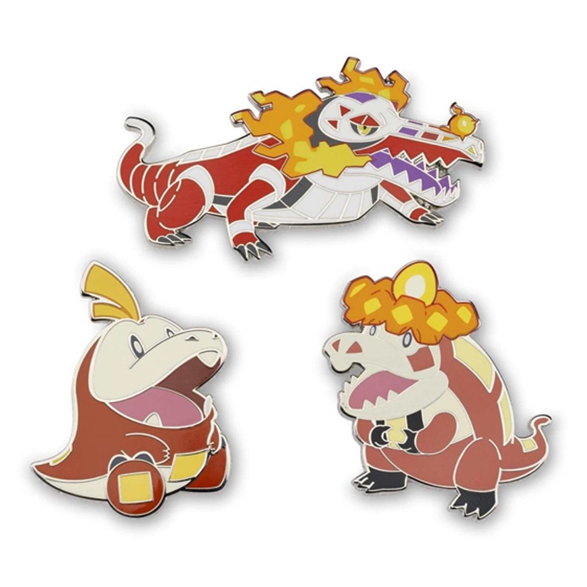 POKEMON - POKEMON CENTER FUECOCO SKELEDIRGE PIN