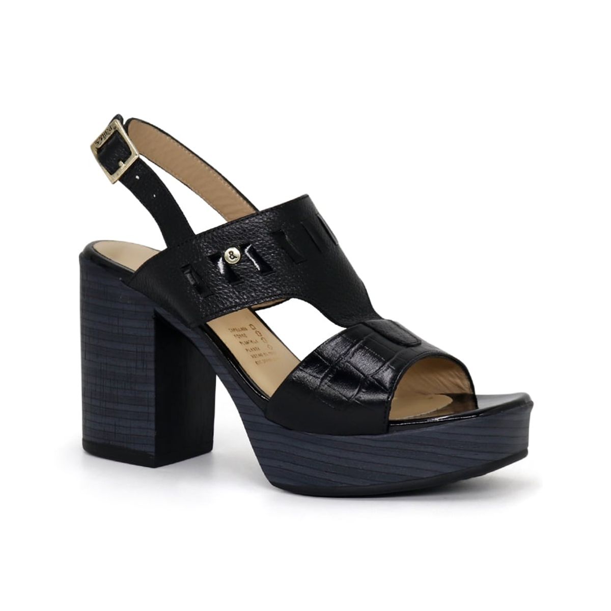 PAR&SS - Sandalias Casuales De Cuero  Mujer  PAR&SS KA24Q4-NIHAL