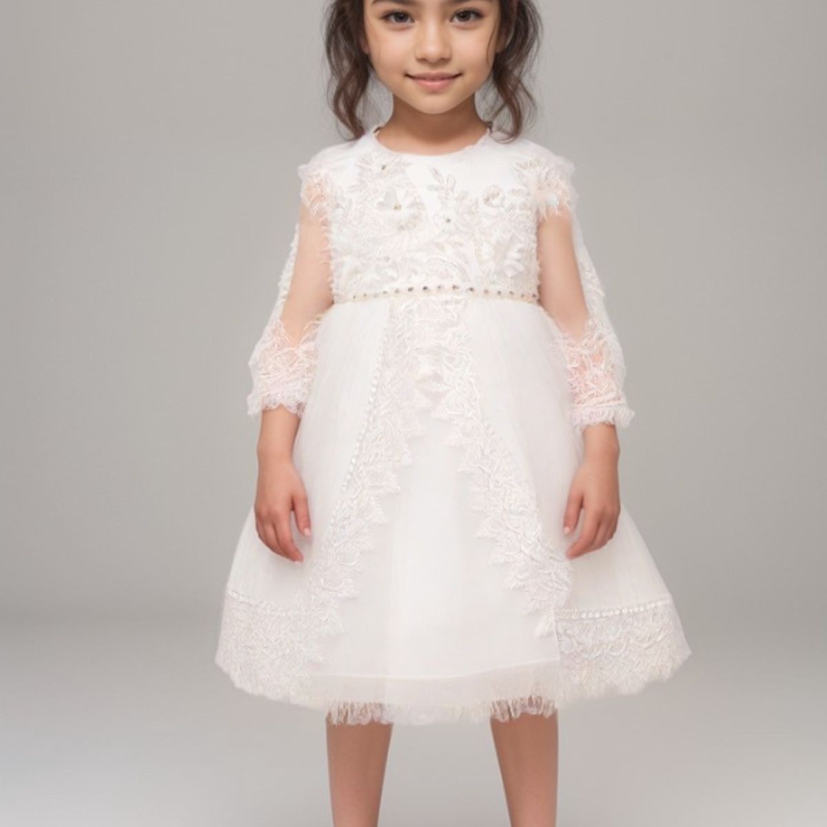 GENERICO - Vestido para Niña de Bautizo Grace