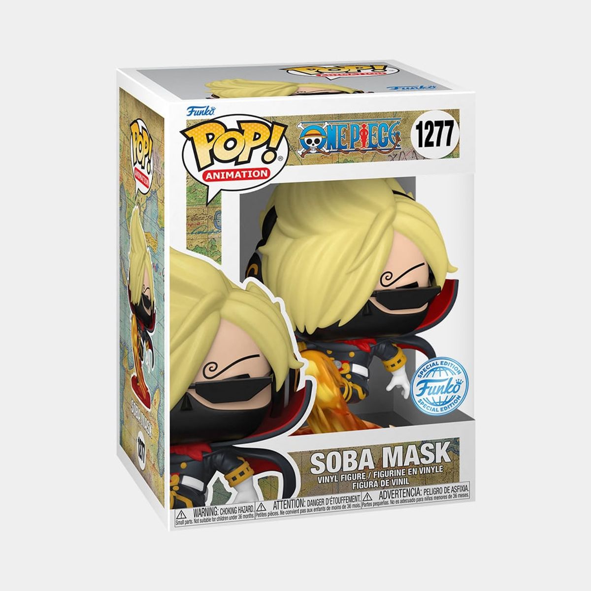 FUNKO - FUNKO POP ANIMATION ONE PIECE - SOBA MASK SPECIAL EDITION