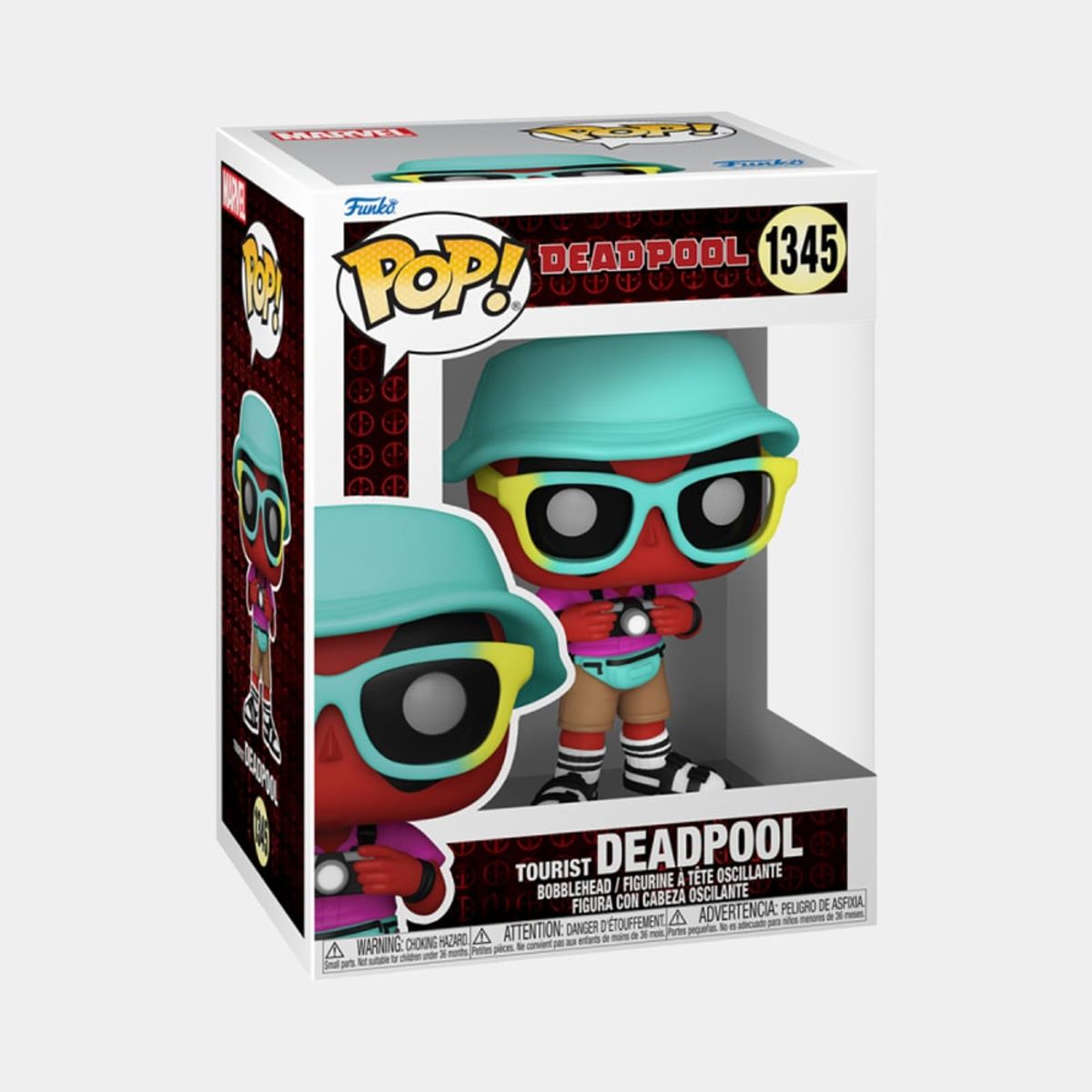 FUNKO - FUNKO POP MARVEL STUDIOS DEADPOOL - TOURIST DEADPOOL