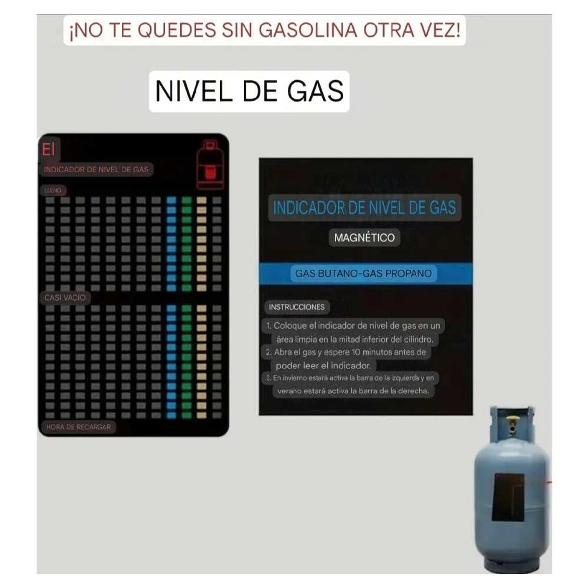 GENERICO - Indicador de Nivel de Gas