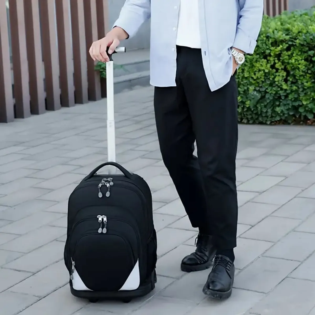 GENERICO - Makeway - Mochila con rueda Cabinera Escolar Universidad Negocios