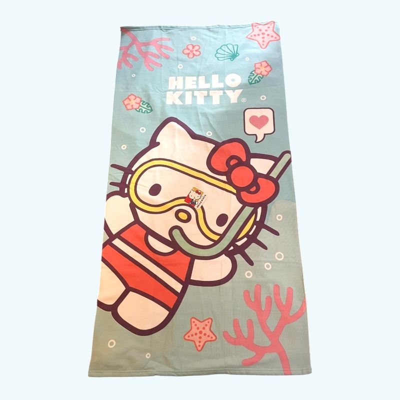 ROMAX - Toalla microfibra dibujo HK Kitty 2