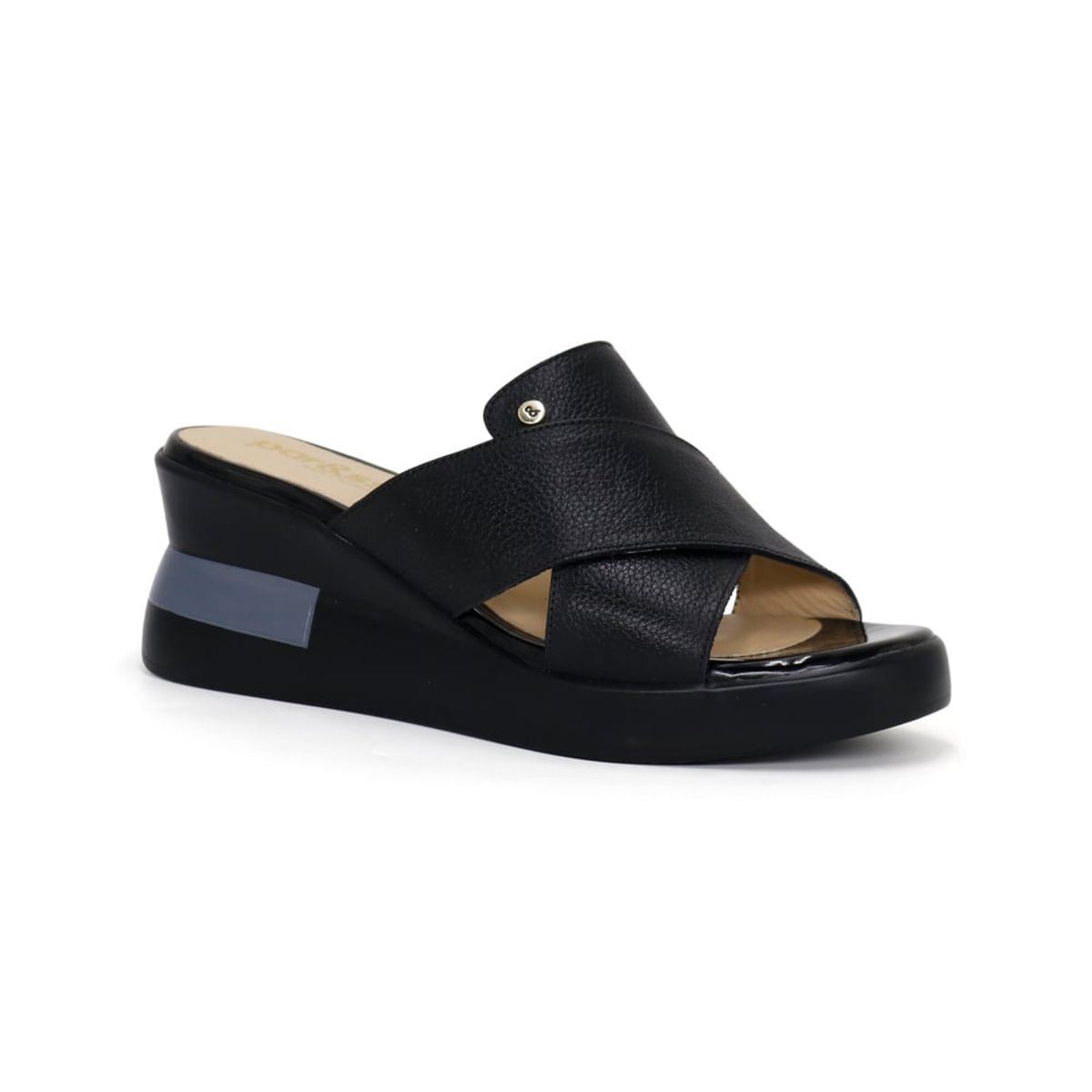 PAR&SS - Sandalias De Cuero Para Mujer KA24Q4-NAIM