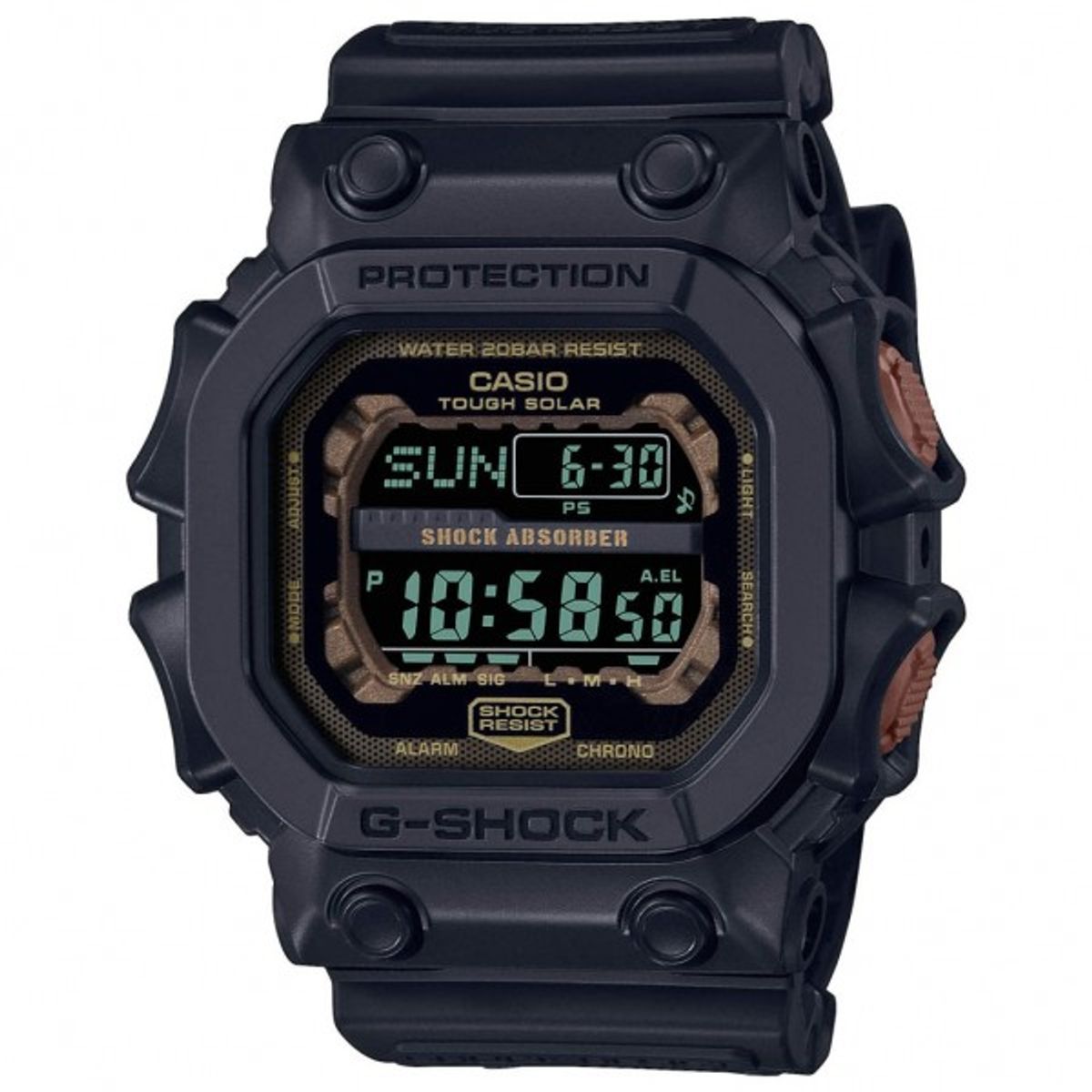 G-SHOCK - Reloj G shock GA-100A-9ADR Amarillo
