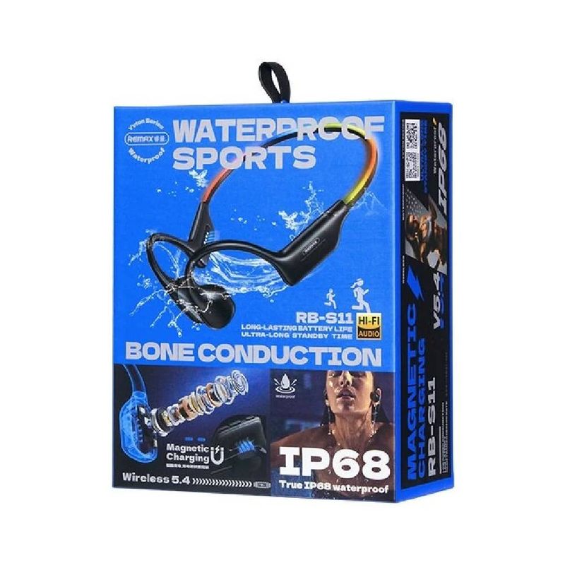 REMAX - Auriculares Remax RB-S11 Conduccion Osea 32GB IP68 Natacion