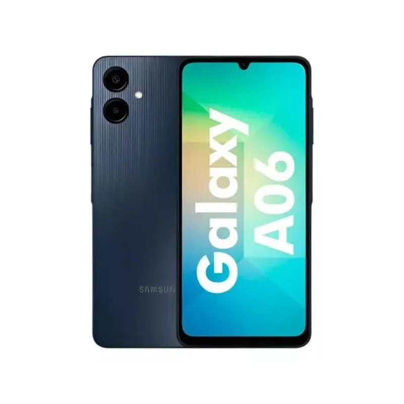 SAMSUNG - SAMSUNG GALAXY A06 128GB 4GB RAM 50PM + 2PM BLACK + CARGADOR 15W
