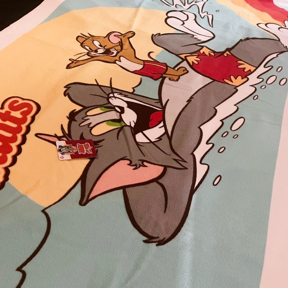 ROMAX - Toalla microfibra dibujo Tom y Jerry