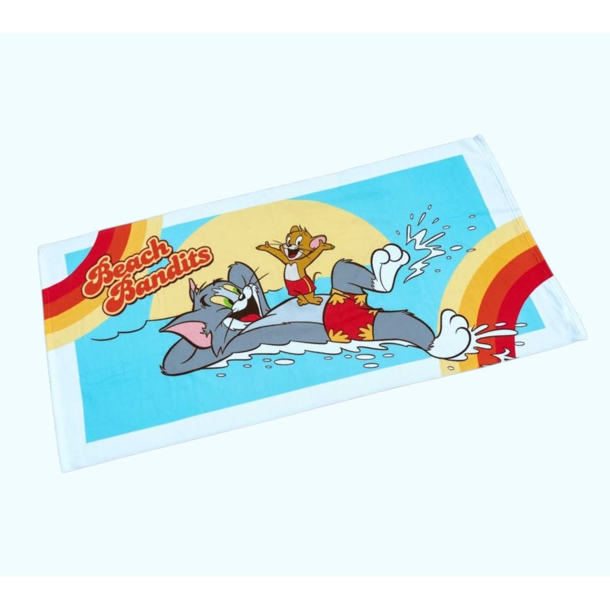 ROMAX - Toalla microfibra dibujo Tom y Jerry