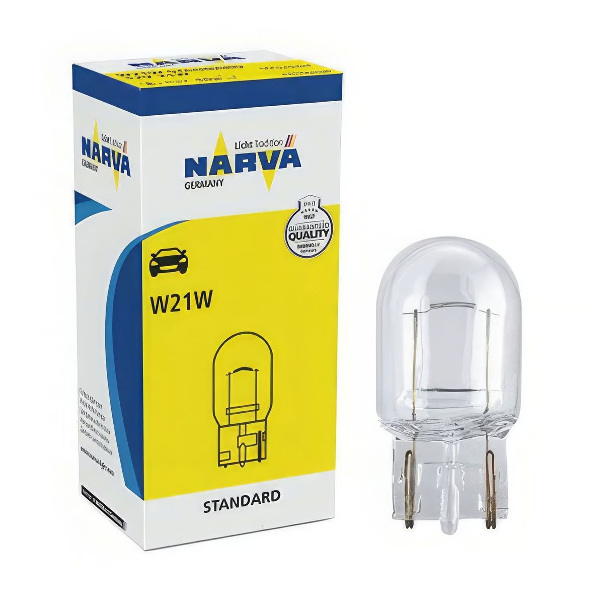 NARVA - Foco Narva 1 Contacto 12v 21w Lagrimón Standar