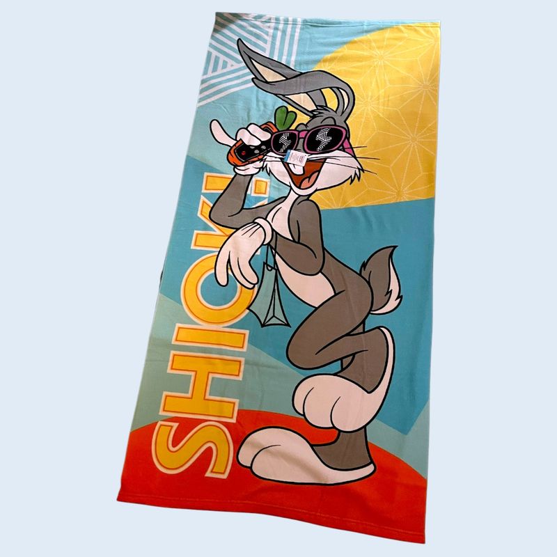 ROMAX - Toalla microfibra dibujo Bugs Looney