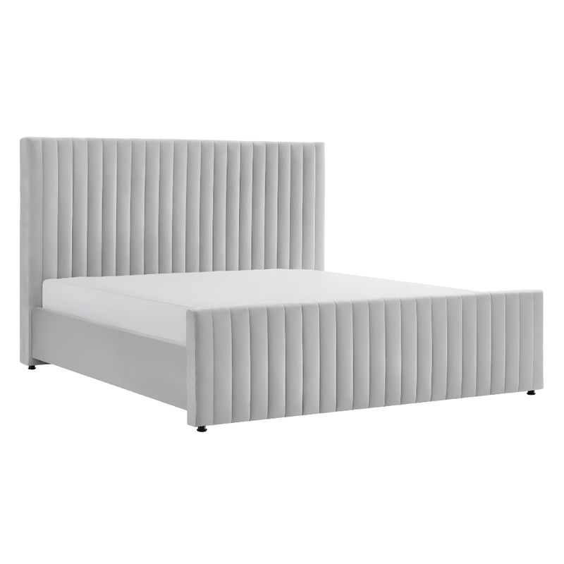 SHEGOSE - SG DORMITORIO KING DRIZZY GRIS CLARO