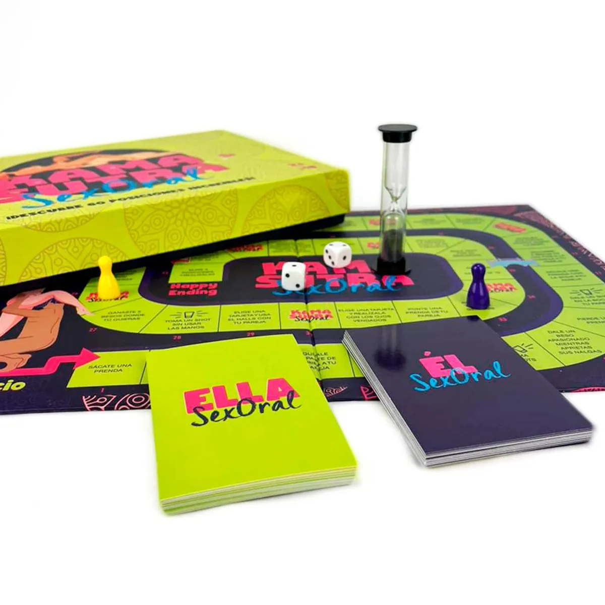 GENERICO - Juego Erótico de Mesa Kama-Sutra SexOral Para Parejas