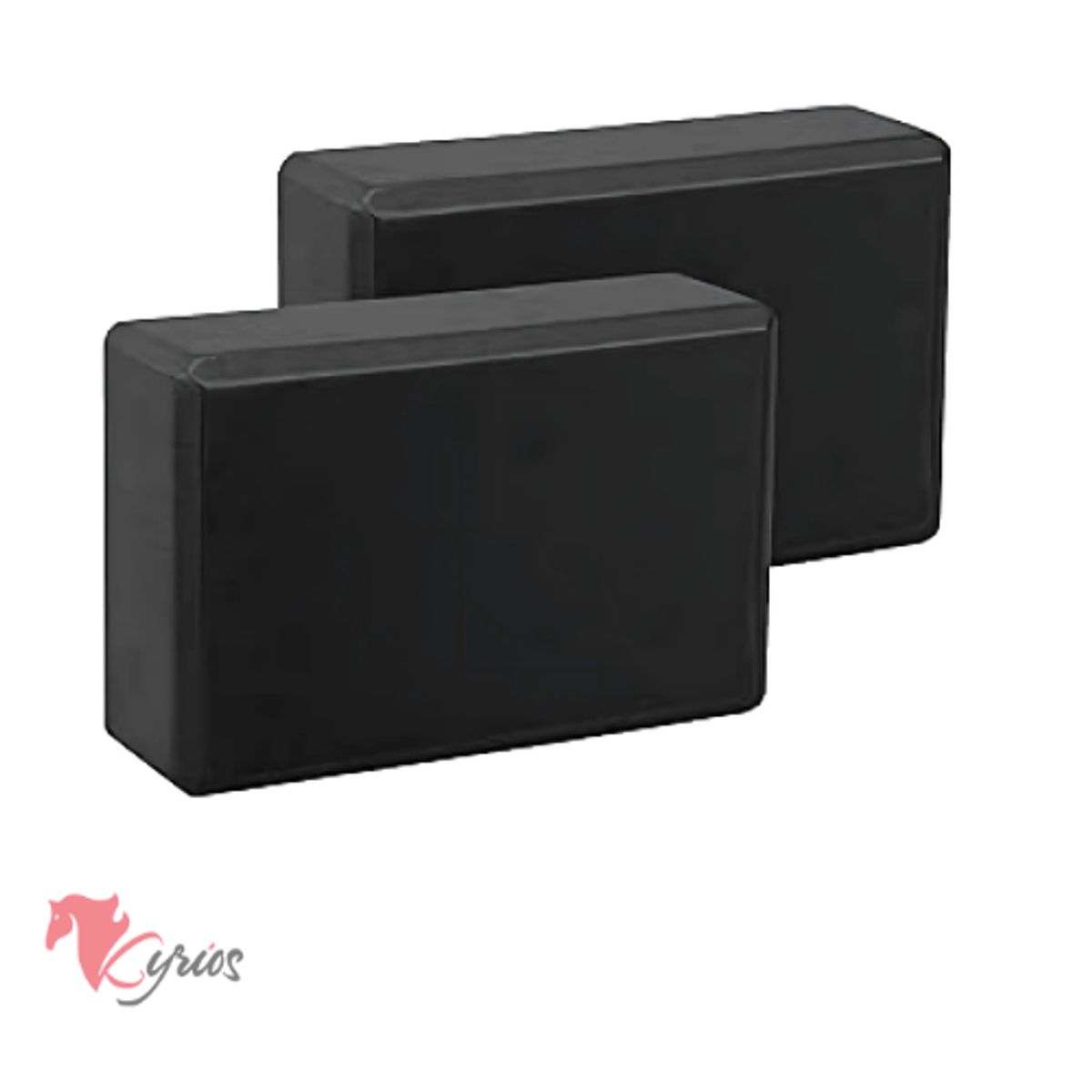 NO LOGO - Ladrillo De Yoga Color Negro 1 UND