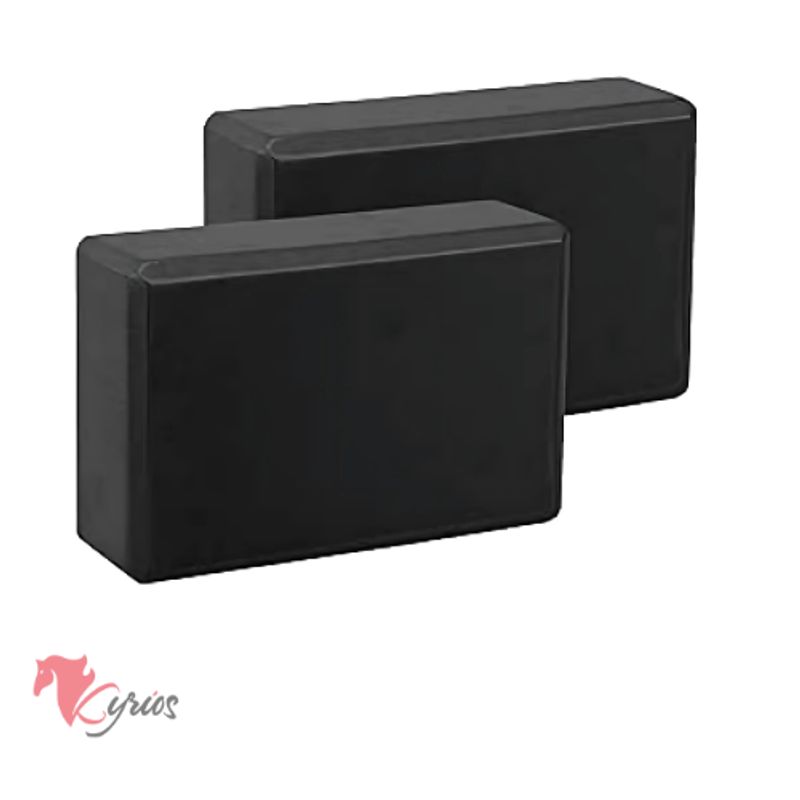 NO LOGO - Ladrillo De Yoga Color Negro 1 UND