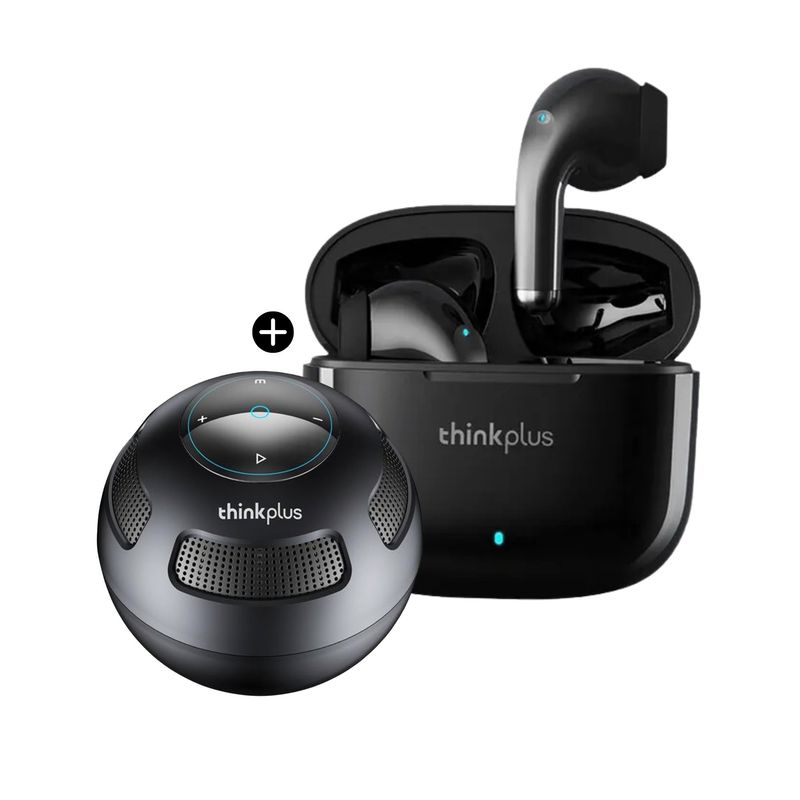 LENOVO - Audífonos bluetooth lenovo lp40 tws  parlante lenovo ts5