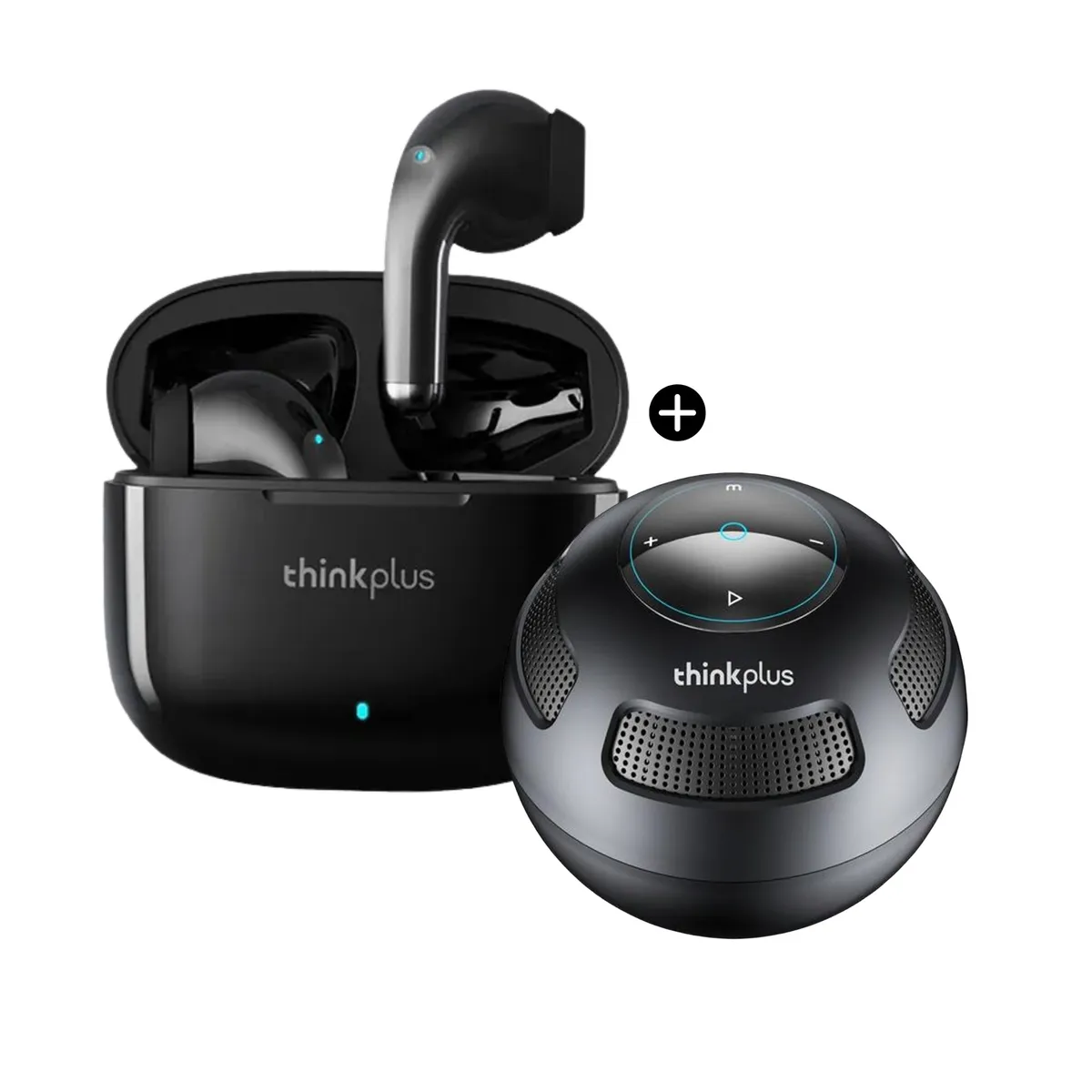 LENOVO - Audífonos bluetooth lenovo lp40 tws  parlante lenovo ts5