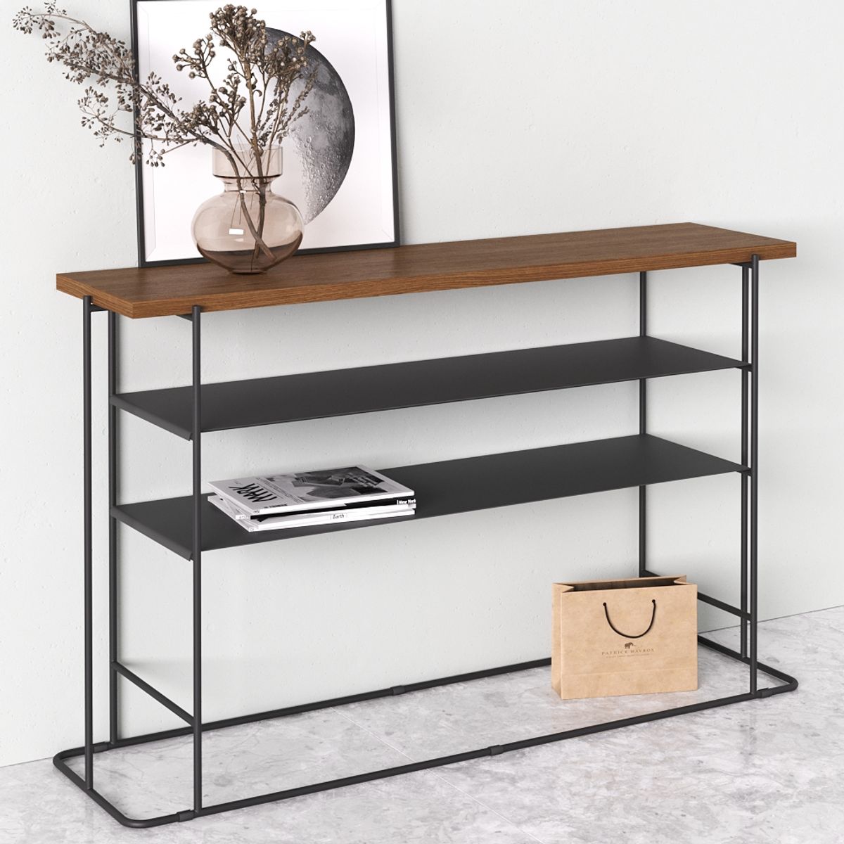 GENERICO - Recibidor Nordic 120x33x80 cm