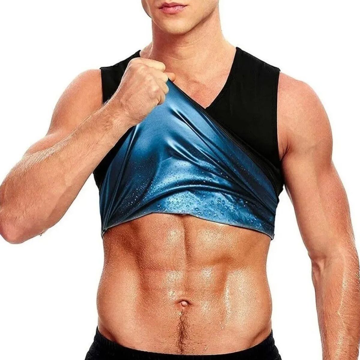 GENERICO - CHALECO SAUNA MOLDEADOR PARA HOMBRE