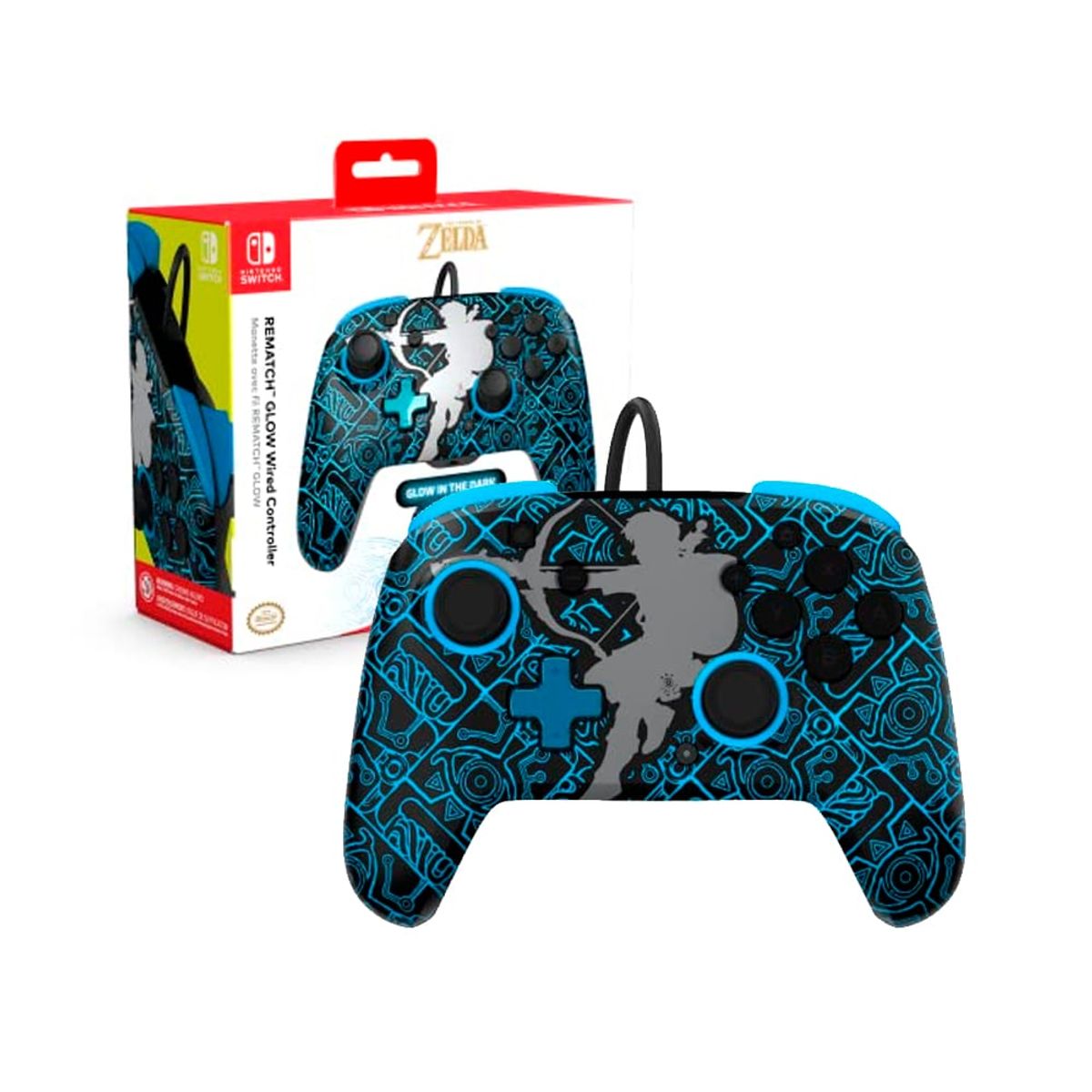 NINTENDO - Mando Nintendo Switch Zelda Blue PowerA