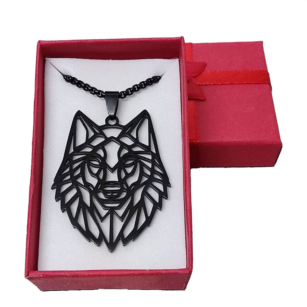 GENERICO - Collar de lobo acero inoxidable 316L GARANTIZADO