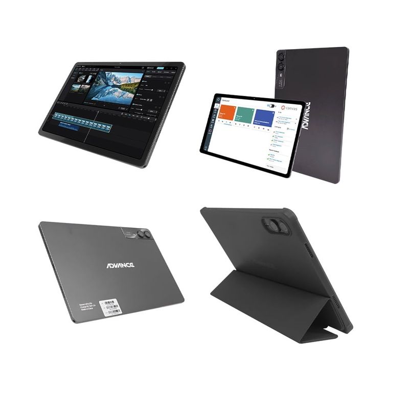 ADVANCE - Tablet LTE Advance NovaPad NP6070 10.95 Pulg IPS 1920*1200 8GB RAM 128GB Android 14 4G