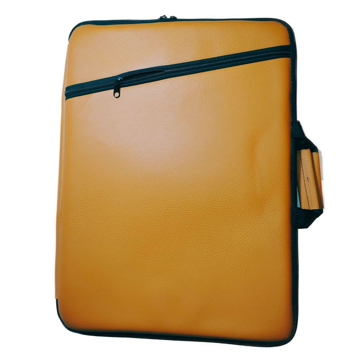 GENERICO - Funda para laptop 15" 17"  maleta con asa - color caqui