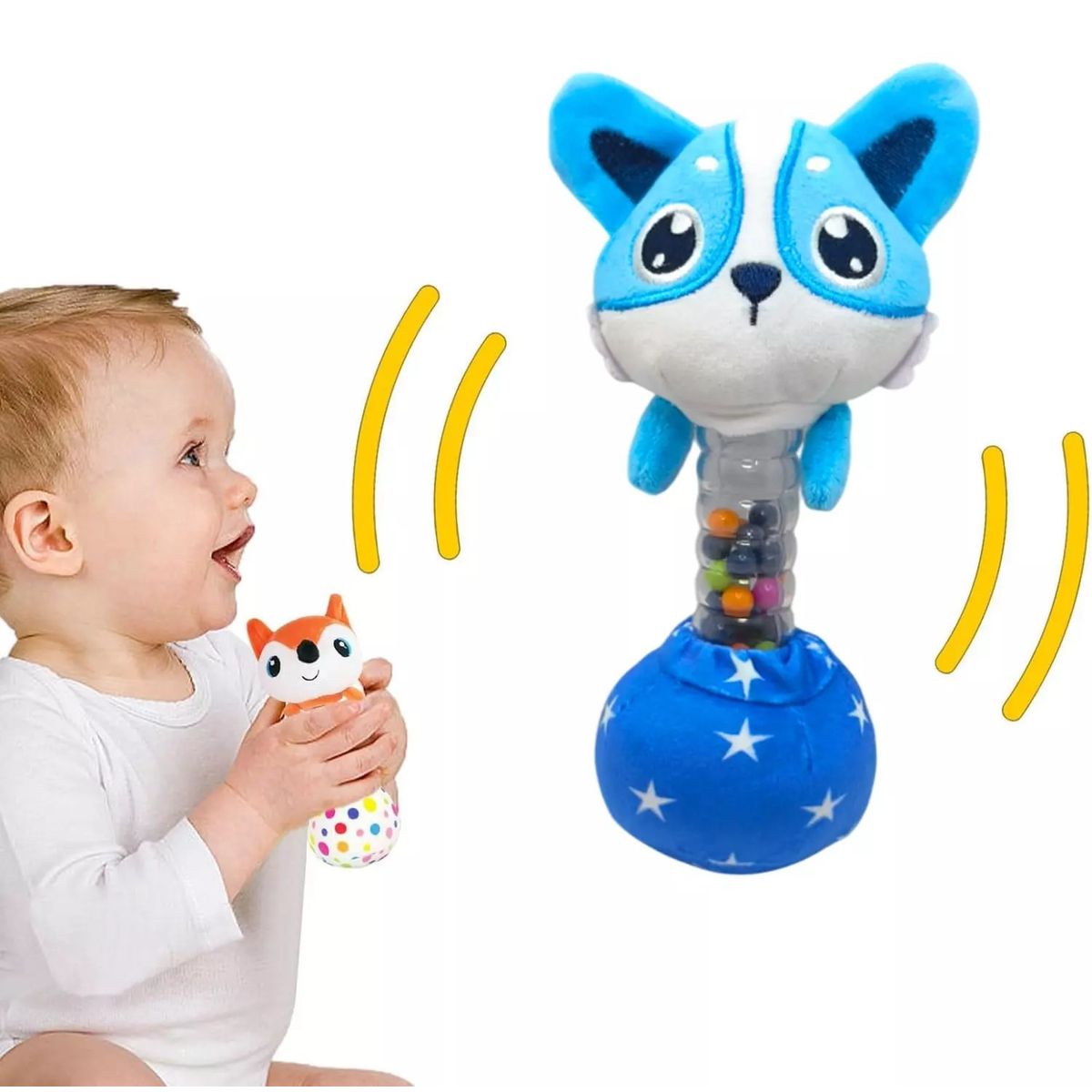 GENERICO - Sonaja Peluche Colors Dear Friend - Celeste