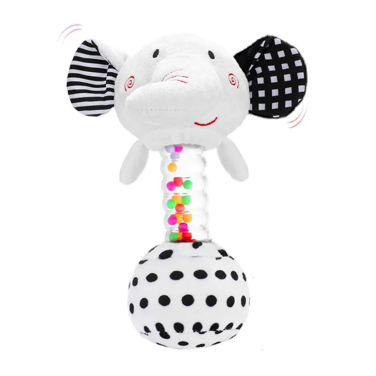 GENERICO - Sonaja Peluche Alto Contraste Dear Friend - Elefante