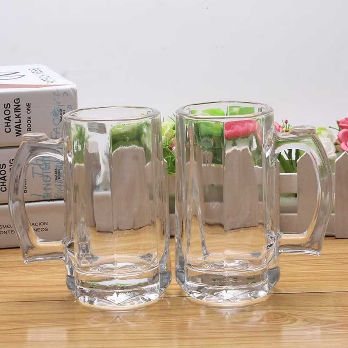 GENERICO - Vaso Chopp de Vidrio 345 ml Set de 4 und