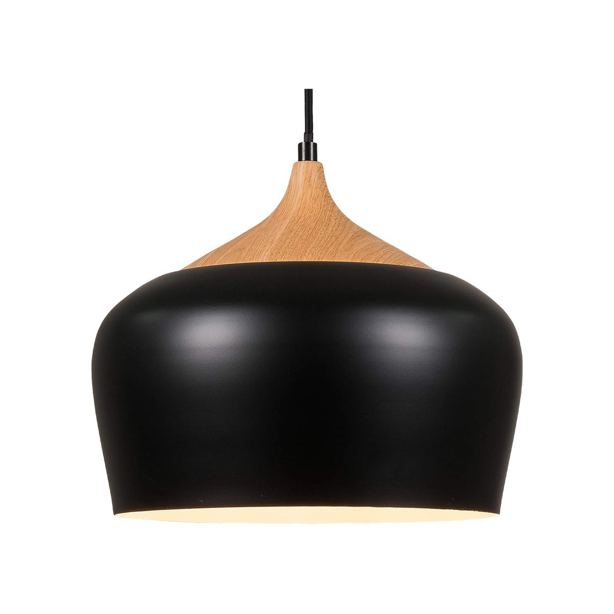 GENERICO - Lámpara Colgante Wood Black