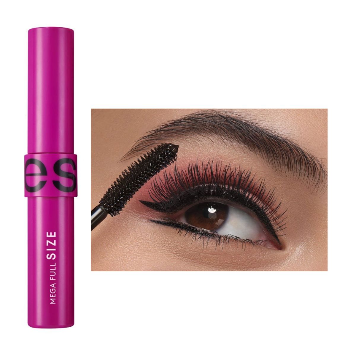 ESIKA - Rímel Máscara pestañas Mega full Size ésika fácil retirado