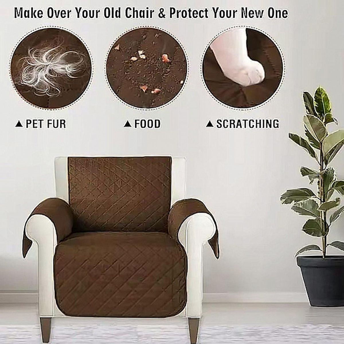 GENERICO - FUNDA PARA SOFA DE UN CUERPO