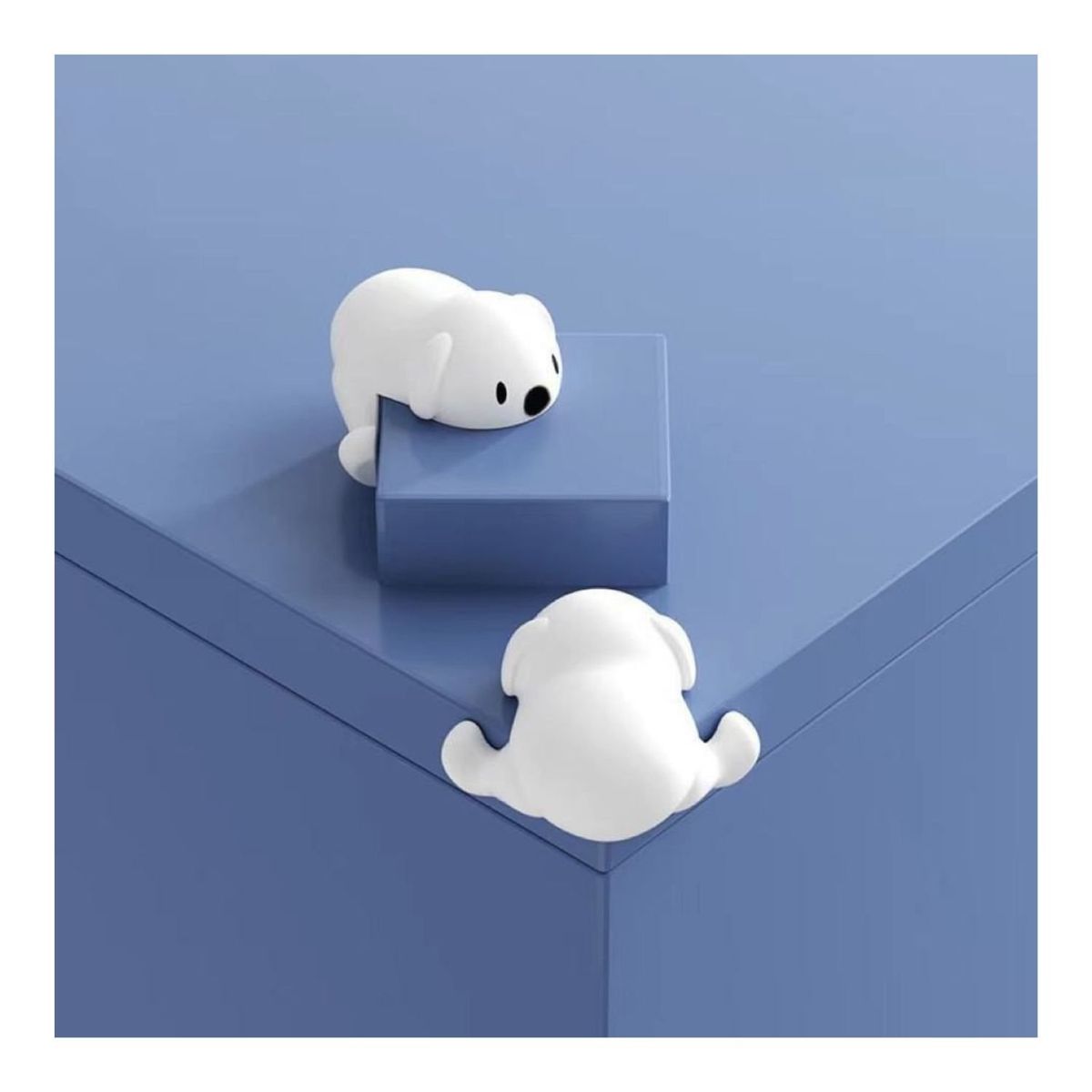 GENERICO - Protector de Esquinas Oso Rosa Pack x 4 Pzs