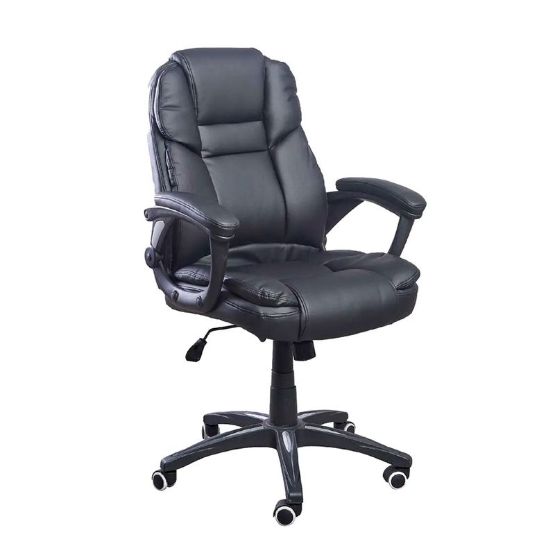 OFIDEAS - Silla de Oficina Ergonómica Premiun Gerente Cuero Ofideas