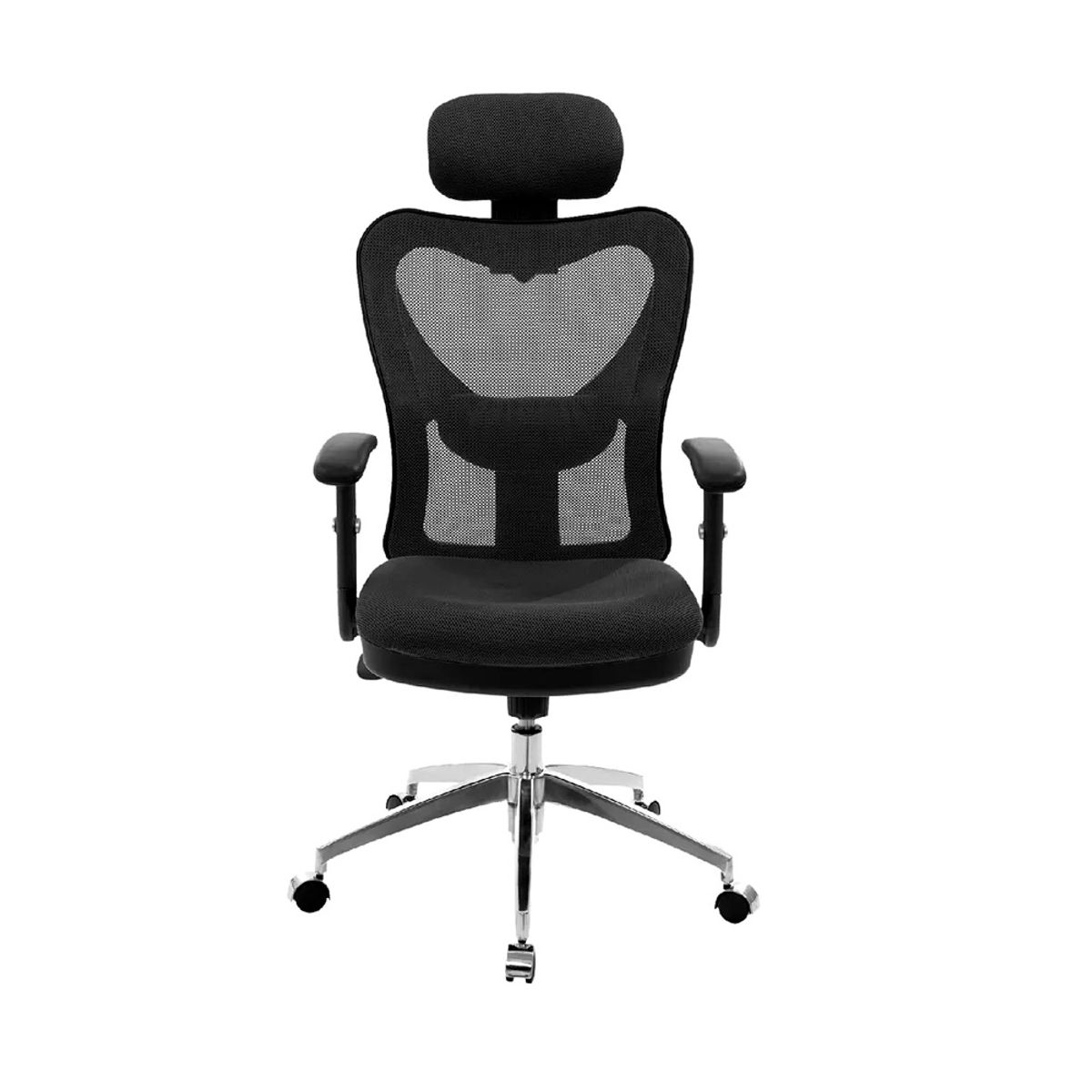 OFIDEAS - Silla de Oficina Ergonómica Roma Presidente Negro Ofideas