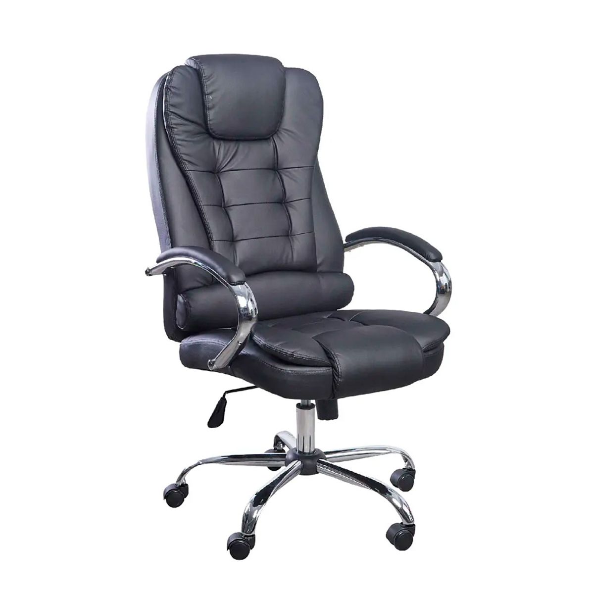 OFIDEAS - Silla de Oficina Ergonómica Almir Presidente Cuero Ofideas