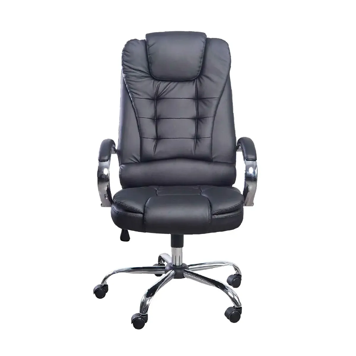 OFIDEAS - Silla de Oficina Ergonómica Almir Presidente Cuero Ofideas